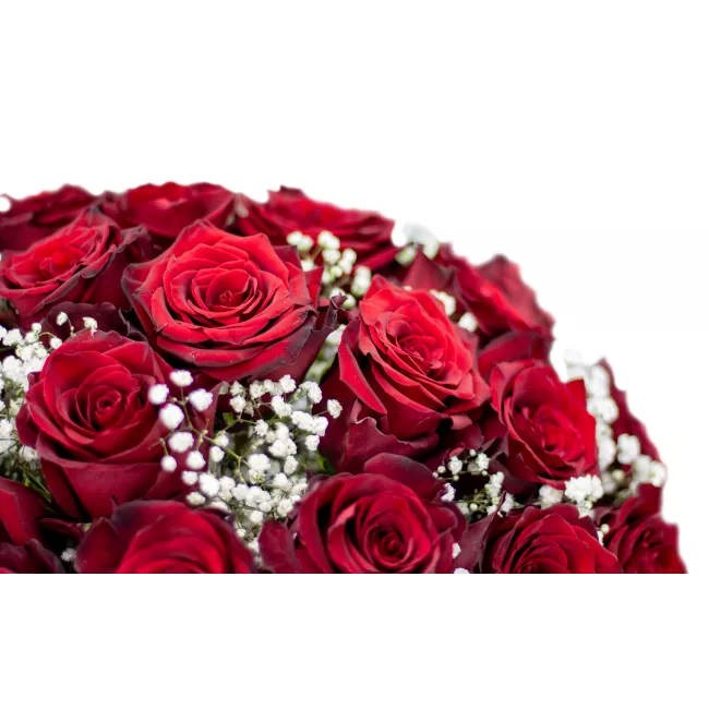 Bouquet of red roses